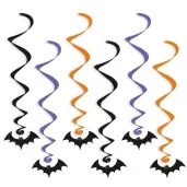 swiderki wiszace halloween nietoperze 6 szt