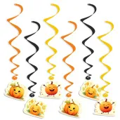 swiderki wiszace happy halloween swieto dyni mix 6 szt