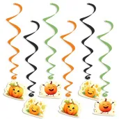 swiderki wiszace happy halloween swieto dyni mix 6 szt