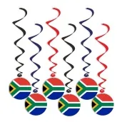 swiderki wiszace panstwa swiata rpa 6 szt