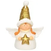 swieca aniolek biala adpal 150 mm