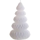 swieca choinka chanel biala bartek candles 105 mm