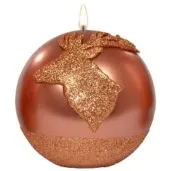 swieca kula renifer miedziana adpal 100 mm