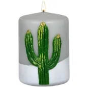swieca pienkowa kaktus szara adpal 100 70 mm