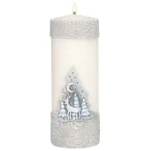 swieca pienkowa renifer bialo szara adpal 200 70 mm