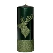 swieca pienkowa renifer zielona adpal 200 70 mm