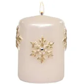 swieca pienkowa sniezki perlowa adpal 100 70 mm