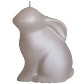 swieca wielkanoc matowy zajaczek cappucino bartek candles 120 mm