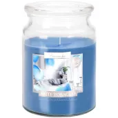 swieca zapachowa w szkle sloik xl antytabak aura 100 h 14 cm