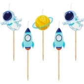 swieczki na tort pikery kosmos godan 5 szt