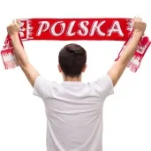 szalik kibica polska 130 cm