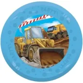 talerzyk plastikowy construction budowa ladowarka niebieski procos 21 cm 1 szt