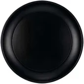 talerzyk plastikowy monocolor czarny procos 21 cm 1 szt