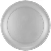 talerzyk plastikowy monocolor srebrny procos 21 cm