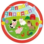 talerzyki papierowe farma procos 23 cm 8 szt