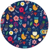 talerzyki papierowe summer have fun dark godan 18 cm 6 szt