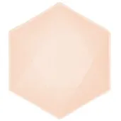 talerzyki vert decor heksagonalne morelowy amscan 26 1 cm 6 szt