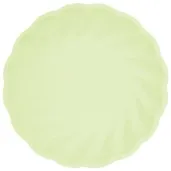 talerzyki vert decor twist zielony amscan 22 9 cm 6 szt