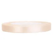 tasiemka satynowa classic kremowa partydeco 6 mm 25 m