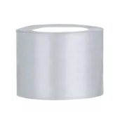 tasiemka satynowa classic srebrna partydeco 50 mm 25 m