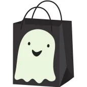 torebka prezentowa duszek uroczy amscan papierowa