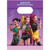 torebki papierowe k pop demon hunters procos 4 szt
