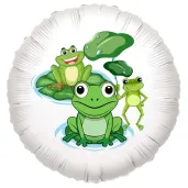 xx balon bialy wiosna zabki