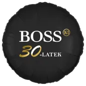 xx balon fol bosski 30 latek czarny