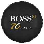 xx balon fol bosski 70 latek czarny