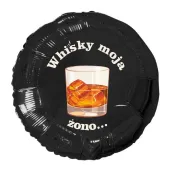 xx balon fol zloty szklanka whisky