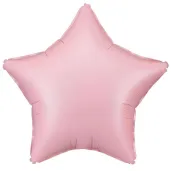 xx balon foliowy gwiazdka 48cm rozowy