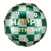 xx balon foliowy happy birthday pilki 35x35 cm mix