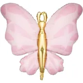 xx balon foliowy motyl 69x69 cm roz