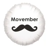 xx balon foliowy movember