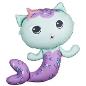 xx balon foliowy syrenkotka 80x82 cm mix