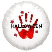 xx balon halloween krwawa reka