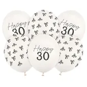 xx balony 30 cm 30 pastel off white 1 op 6 szt