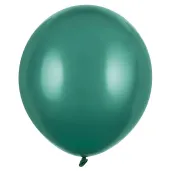 xx balony strong 43cm pastel bottle green 1 op 25 szt