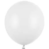 xx balony strong 43cm pastel pure white 1 op 25 szt