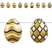 xx baner wielkanoc pisanki glamour x9 dl 180 cm