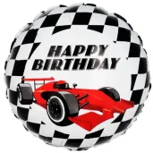 xx bfk balon foliowy speed happy birthday 18