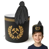 xx czapeczka barborka czarny 1 szt