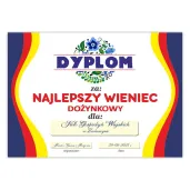 xx dyplom najlepszy wieniec dozynkowy 3