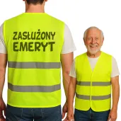 xx kamizelka odblaskowa zasluzony emeryt