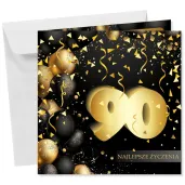 xx kartka okolicznosciowa 90 urodziny