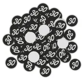 xx konfetti 30 urodziny glamour birthday