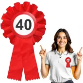 xx kotylion 40 urodziny traffic