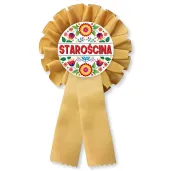 xx kotylion dozynki staroscina zloty