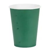 xx kubeczki papierowe ciemny zielony 250ml 1 op 6 szt