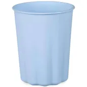 xx kubeczki plastikowe falbanka 220 ml blekitny 1 op 4 szt